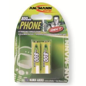 Ansmann AG at TAOS Batteries rechargeable dect cordless phone