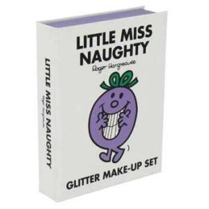 Little Miss Naughty Glitter Make up set in book gift box at Taos Gifts
