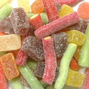 Gelco assorted fruit jellies, sweet and sour mix at TAOS Gifts
