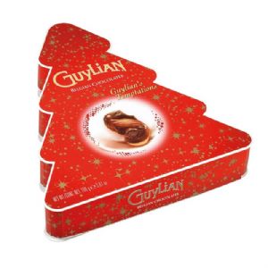 Guylian Belgian Chocolate christmas tree seashells temptations at TAOS Gifts
