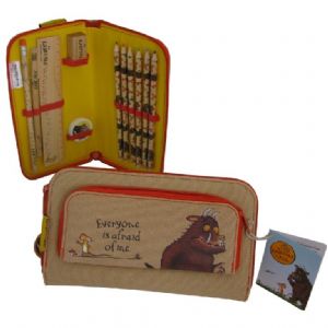 Gruffalo Canvas Pencil case blueprint stationery at TAOS Gifts