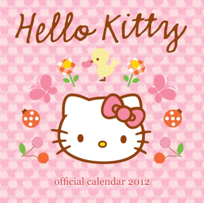 Hello Kitty 2012 pretty pink calendar at TAOS Gifts
