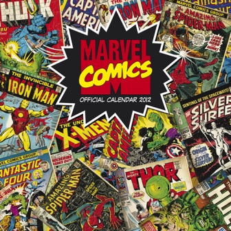 2012 Marvel Comic calendar at TAOS Gifts