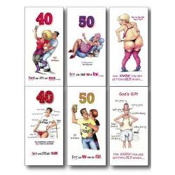 Funny greetings cards with witty verse by Funk Tart  at TAOS Gifts