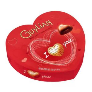 heart shaped I love you box of Guylian Belgian chocolates at TAOS Gifts