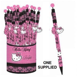 ball Pen dangle hello kitty lace design at taos gifts