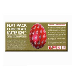 Novelty easter Gift flat packed chocolate from Bloomsbury at TAOS Gifts