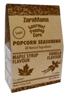 ZaraMamas Gourmet, Popping Corn, Seasoning 